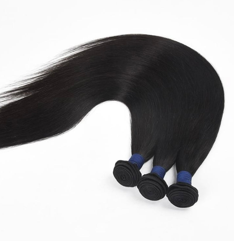 Grade 9A Virgin Remy Hair #1B (color black)